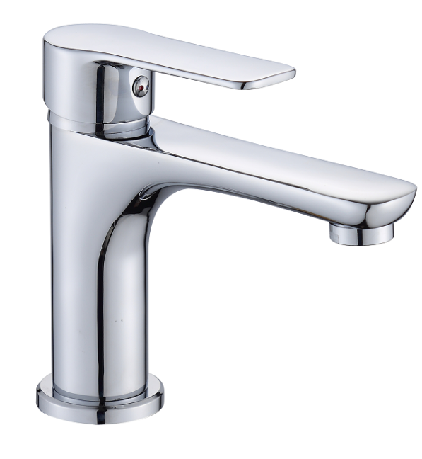 Single Level Slider Chrome Faucet for Bathroom (S-207)