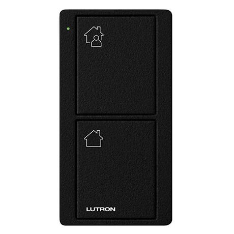 Lutron PM2-2B-TBL-P01：2 Button Black Entrance Scene