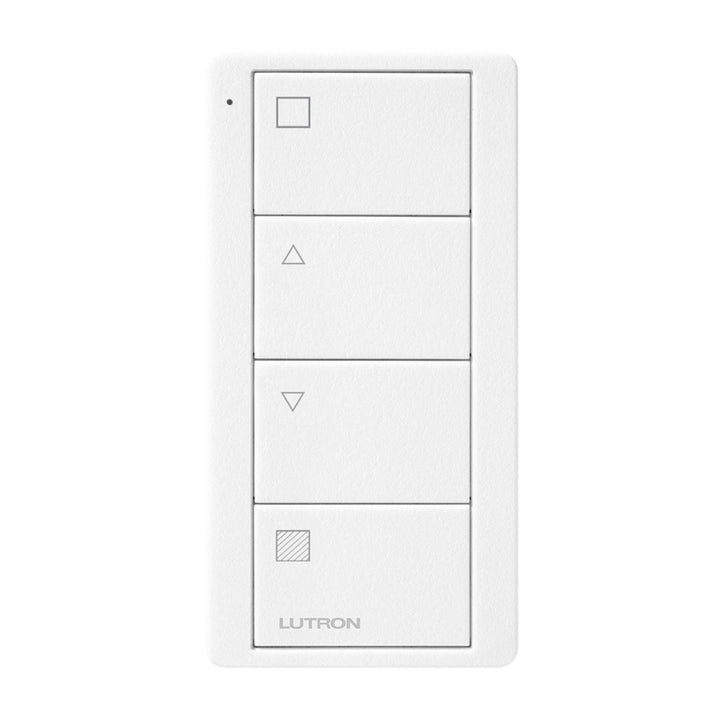 Lutron PM2-4B-TAW-S01：4 Button Zone Shade Arctic White