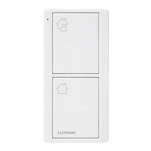 Lutron PM2-2B-TAW-P01：2 Button Arctic White Entrance Scene