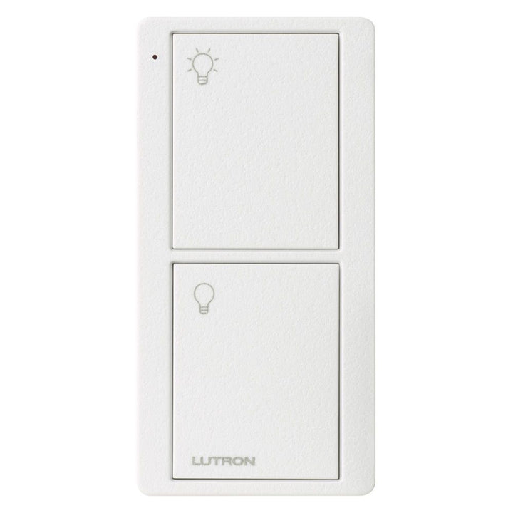Lutron PM2-2B-TAW-L1：2 Button Light Arctic White