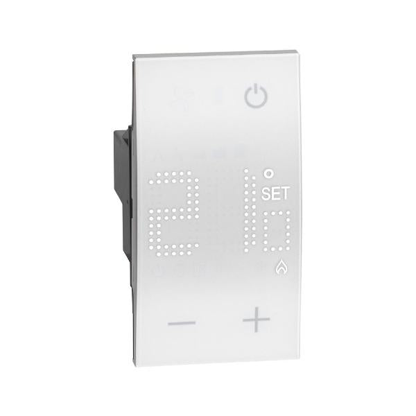 Bticino 2 Module Thermostat Display White
