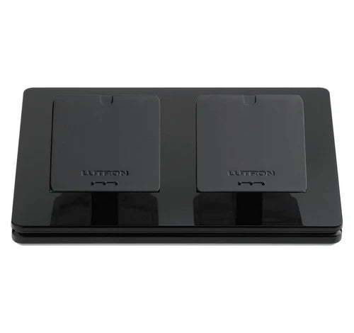 Lutron L-PED2-BL：Dual Mount Pedestal Black