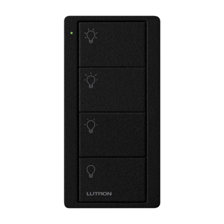 Lutron PM2-4B-TBL-L31：4 Button Scene Light Black