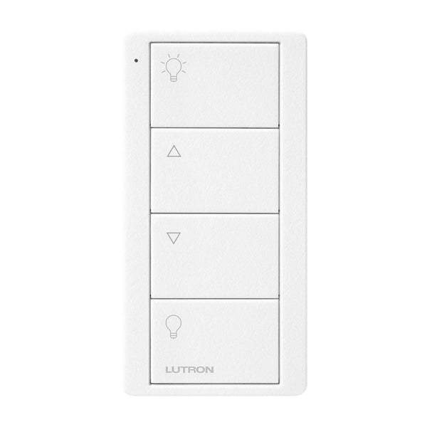 Lutron PM2-4B-TAW-L01：4 Button Zone Light Arctic White