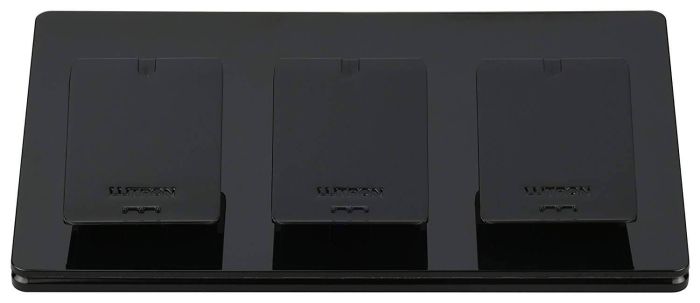 Lutron L-PED3-BL：Triple Mount Pico Pedestal Black