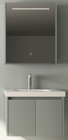 sleek bathroom cabinet