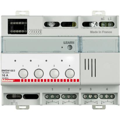 Legrand Bticino Actuator manual for Light control ON/OFF, “Zero Crossing” technology