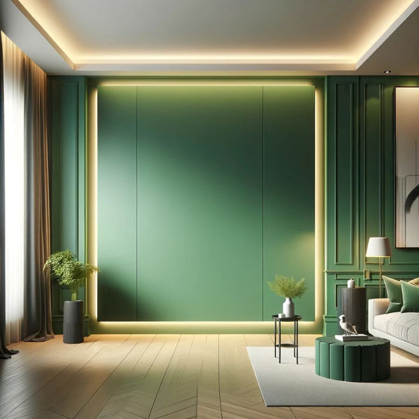 Fresh Green Solid Color Korean Series Wall Panels (6 colors)