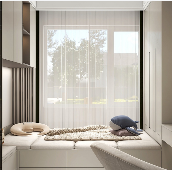 Eleganza Custom-made Tatami Bed Cabinet Design in Scandinavian Style